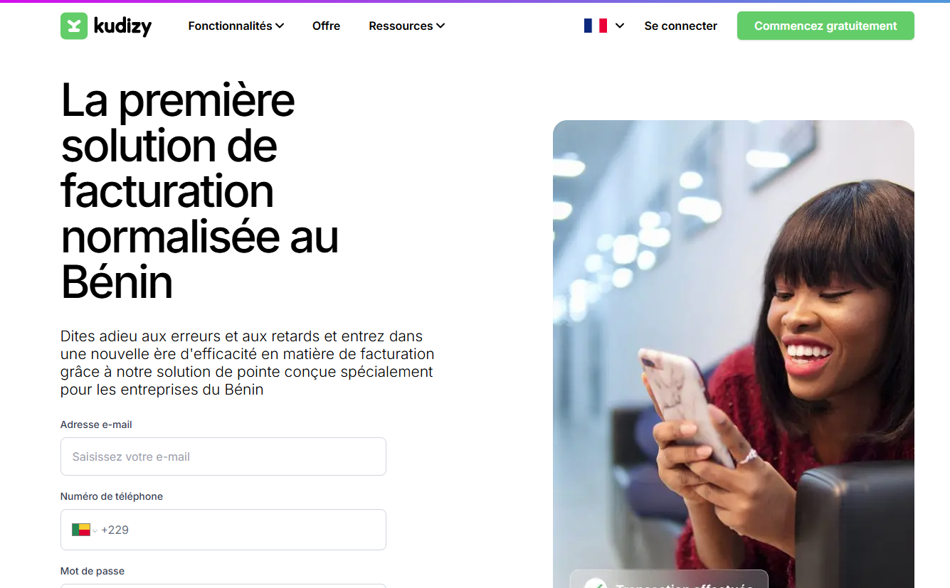 kudizy : révolutionnez votre facturation au bénin