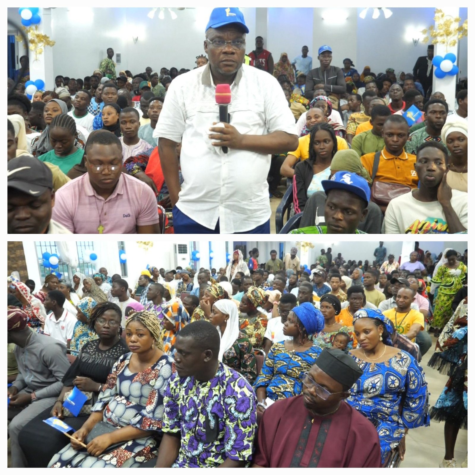 Parakou : Jacques Ayadji rencontre 800 jeunes dans le cadre de "Moele-Bénin à cœur ouvert